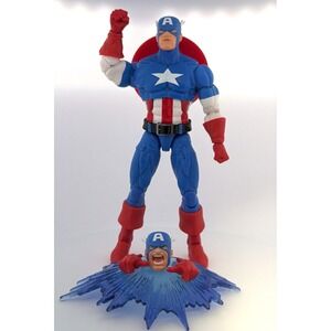 Marvel vs Capcom Captain America Marvel Legends Figure Gamerverse